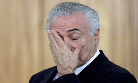 Cámara de Diputados recibe denuncia contra Temer